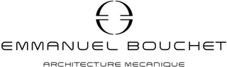 EMMANUEL BOUCHET ARCHITECTURE MECANIQUE logo