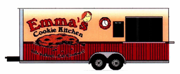 EMMA'S COOKIE KITCHEN LIFE'S SHORT...EAT COOKIES! logo