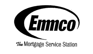EMMCO THE MORTGAGE SERVICE STATION logo