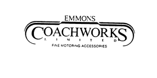 EMMONS COACHWORKS LIMITED FINE MOTORING ACCESSORIES logo