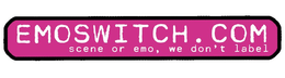 EMOSWITCH.COM SCENE OR EMO, WE DON'T LABEL logo