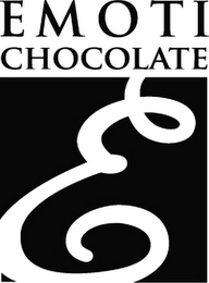 EMOTI CHOCOLATE E logo