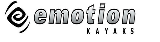EMOTION KAYAKS logo