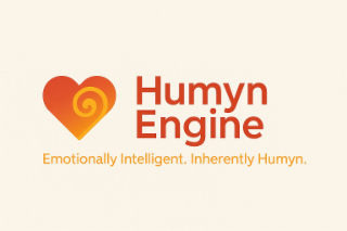 EMOTIONALLY INTELLIGENT. INHERENTLY HUMYN. HUMYN ENGINE logo