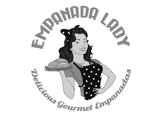 EMPANADA LADY DELICIOUS GOURMET EMPANADAS logo