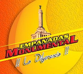 EMPANADAS MONUMENTAL !! LA DIFERENCIA !! logo