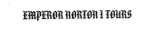 EMPEROR NORTON I TOURS logo
