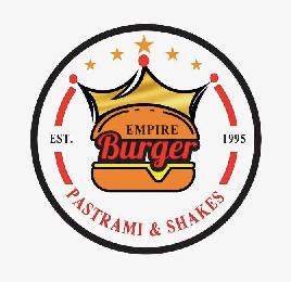 EMPIRE BURGER EST. 1995 PASTRAMI & SHAKES logo