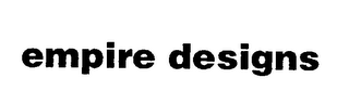 EMPIRE DESIGNS logo