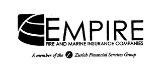 EMPIRE FIRE AND MARINE INSURANCE COMPANIES A MEMBER OF THE Z ZURICH FINANCIAL SERVICES GROUP logo