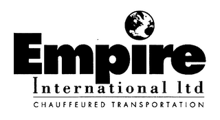 EMPIRE INTERNATIONAL LTD CHAUFFEURED TRANSPORTATION logo