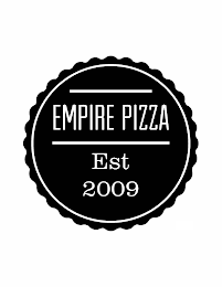 EMPIRE PIZZA EST 2009 logo