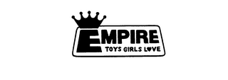 EMPIRE-TOYS GIRLS LOVE logo