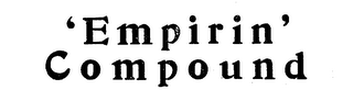 EMPIRIN COMPOUND logo
