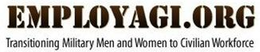 EMPLOYAGI.ORG TRANSITIONING MILITARY MENAND WOMEN TO CIVILIAN WORKFORCE logo