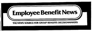 EMPLOYEE BENEFIT NEWS THE NEWS SOURCE FOR GROUP BENEFITS DECISIONMAKERS logo