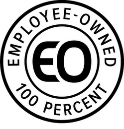 EMPLOYEE-OWNED EO 100 PERCENT logo