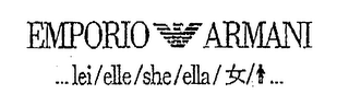 EMPORIO ARMANI ... LEI/ELLE/SHE/ELLA/ ... logo