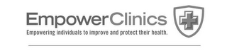 EMPOWER CLINICS EMPOWERING INDIVIDUALS TO IMPROVE AND PROTECT THEIR HEALTH. logo