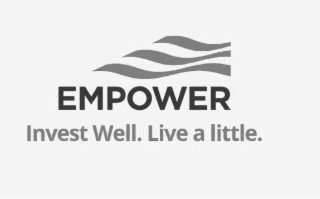 EMPOWER INVEST WELL. LIVE A LITTLE. logo