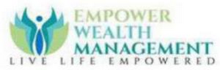 EMPOWER WEALTH MANAGEMENT LIVE LIFE EMPOWERED logo