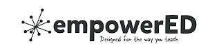 EMPOWERED DESIGNED FOR THE WAY YOU TEACH logo