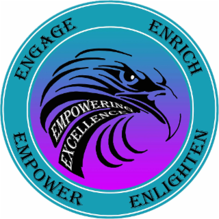 EMPOWERING EXCELLENCE ENGAGE ENRICH EMPOWER ENLIGHTEN logo