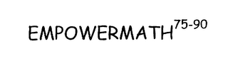 EMPOWERMATH 75-90 logo