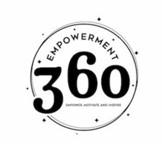 EMPOWERMENT 360 EMPOWER, MOTIVATE AND INSPIRE logo