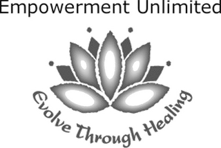 EMPOWERMENT UNLIMITED EVOLVE THROUGH HEALING logo