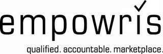 EMPOWRIS QUALIFIED. ACCOUNTABLE. MARKETPLACE. logo