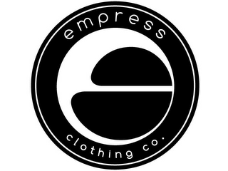 EMPRESS CLOTHING CO. E logo