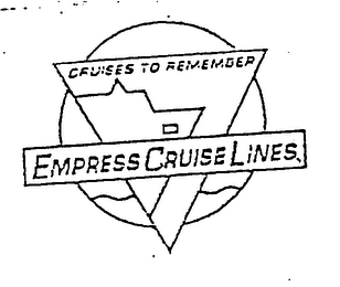 EMPRESS CRUISE LINES CRUISES TO REMEMBER logo