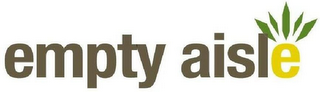EMPTY AISLE logo