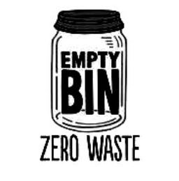 EMPTY BIN ZERO WASTE logo
