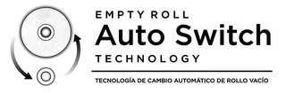 EMPTY ROLL AUTO SWITCH TECHNOLOGY TECNOLOGÍA DE CAMBIO AUTOMÁTICO DE ROLLO VACÍO logo