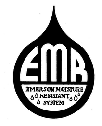 EMR EMERSON MOISTURE RESISTANT SYSTEM logo
