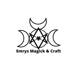 EMRYS MAGICK AND CRAFT logo