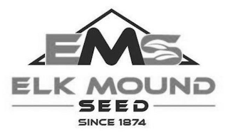 EMS ELK MOUND SEED SINCE 1874 logo