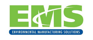 EMS ENVIRONMENTAL MANUFACTURING SOLUTIONS logo
