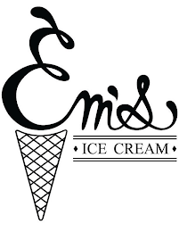 EM'S ICE CREAM logo