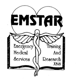 EMSTAR EMERGENCY MEDICAL SERVICES TRAINING AND RESEARCH XBIS logo