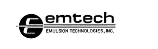 EMTECH EMULSION TECHNOLOGIES, INC. logo