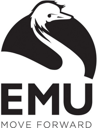 EMU MOVE FORWARD logo