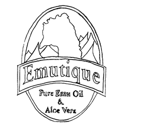 EMUTIQUE PURE EMU OIL & ALOE VERA logo