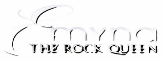 EMYNA THE ROCK QUEEN logo
