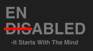 EN DISABLED -IT STARTS WITH THE MIND logo