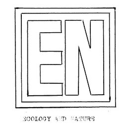 EN ECOLOGY AND NATURE logo