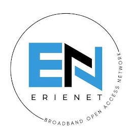 EN ERIENET BROADBAND OPEN ACCESS NETWORK logo