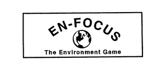 EN-FOCUS THE ENVIRONMENT GAME logo